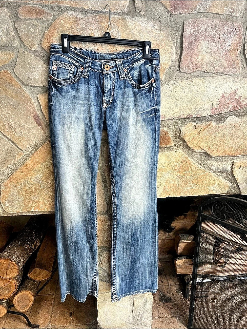 Big Star Straight Leg Jeans Waist 26